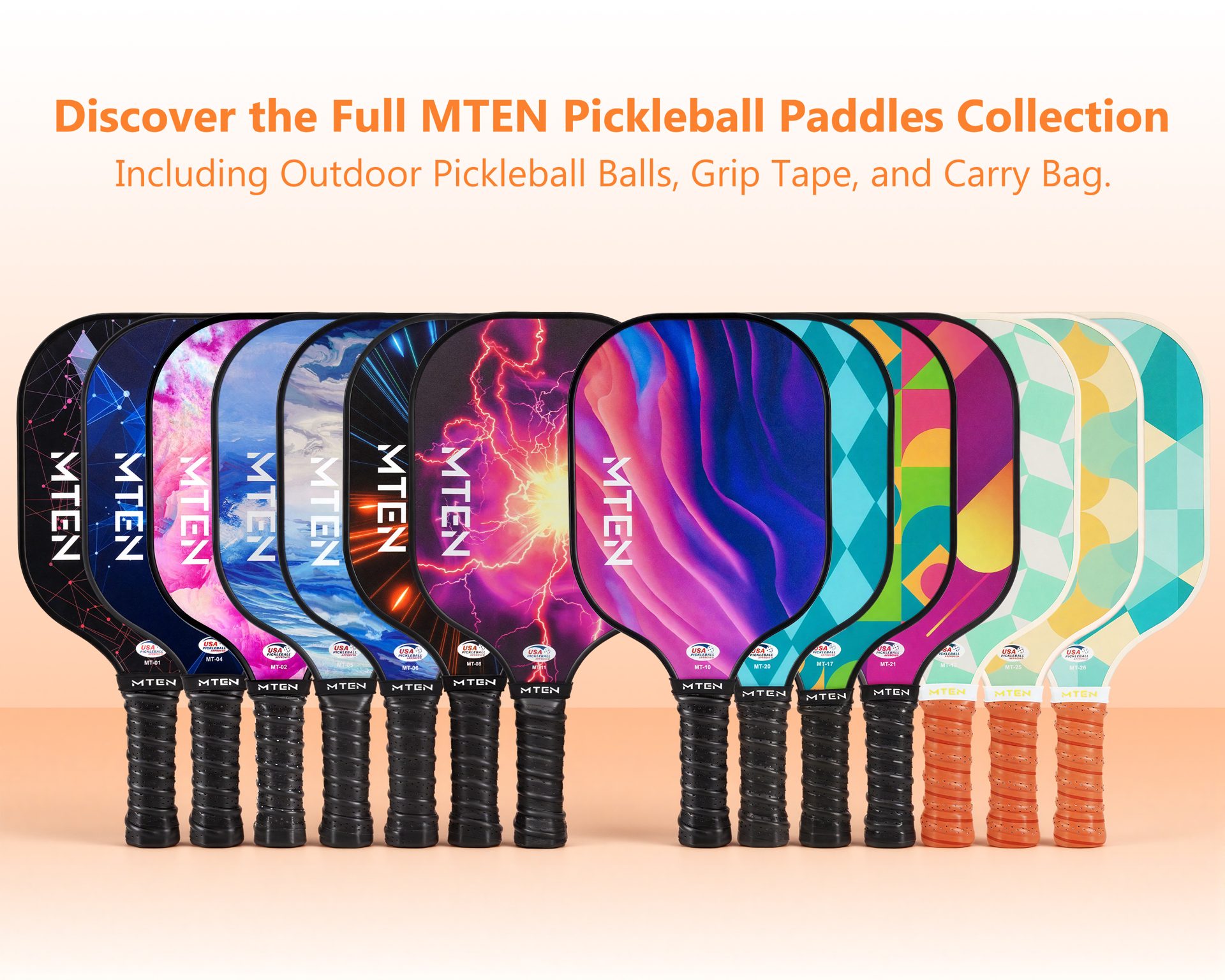Pickleball Paddle Sets of 4